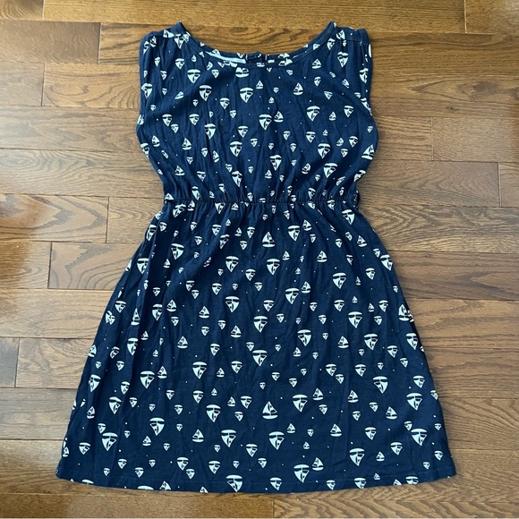 /Twik/ Sleeveless sail boat navy design dress - Picture 1 of 8